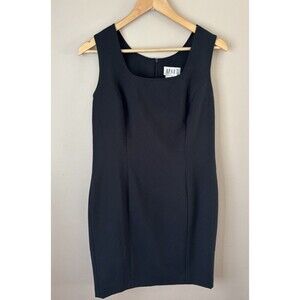 Apart Impressions Black Sheath Dress Size 8 NWT Sleeveless Classic Cocktail